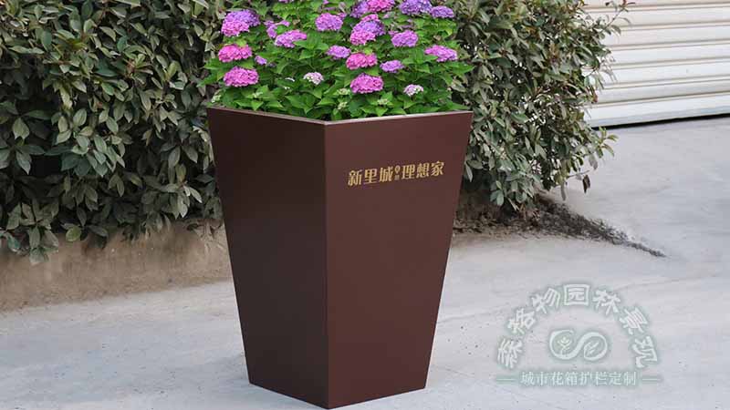 揭陽售樓中心不銹鋼花箱