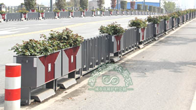 市政金屬道路不銹鋼花箱