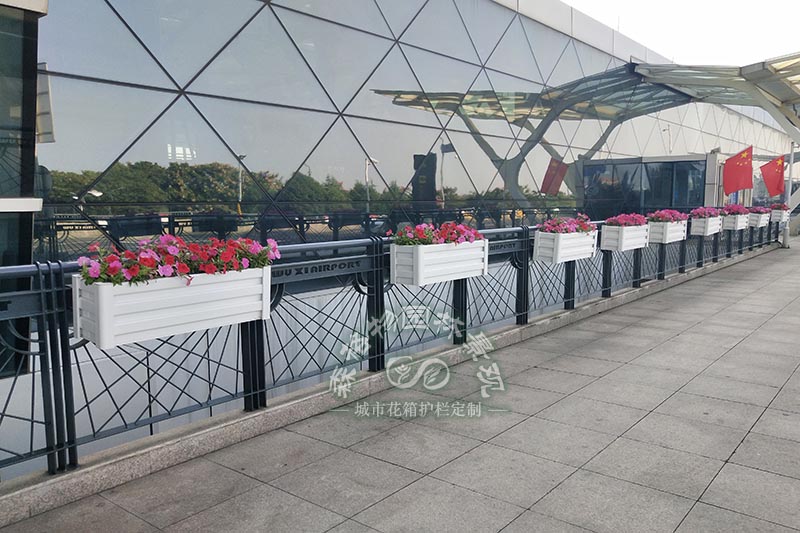 浙江江蘇無錫機場花箱案例