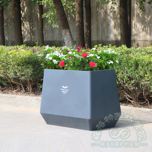 商場印制logo不銹鋼花箱