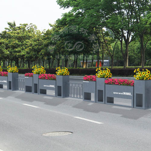 儋州道路中央隔離花箱護(hù)欄