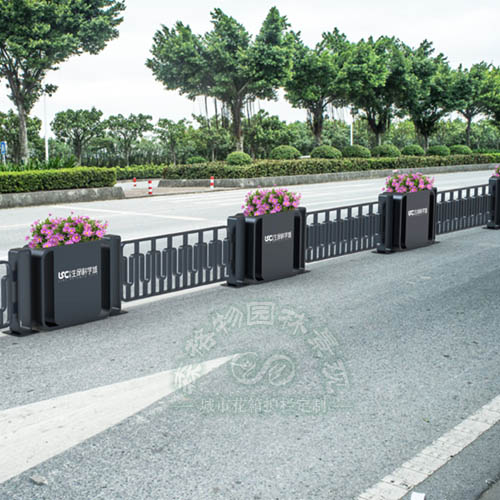 儋州生命科學(xué)城不銹鋼花箱護(hù)欄