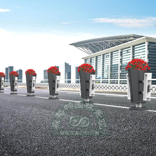 河北四海升平城市交通護欄花箱