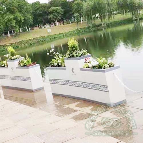 儋州含山含水PVC公園花箱
