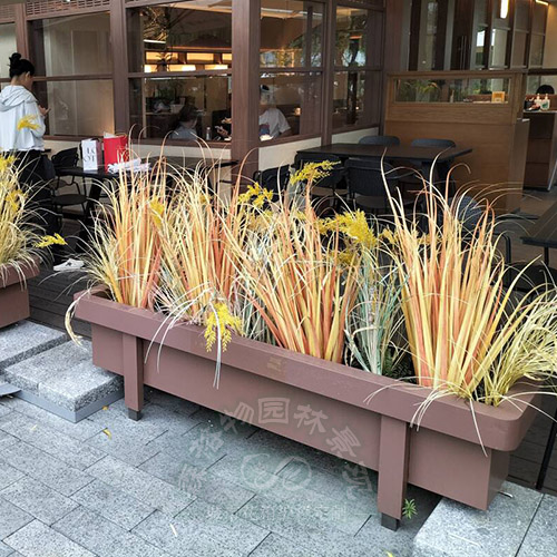 儋州商業(yè)街花箱隔斷