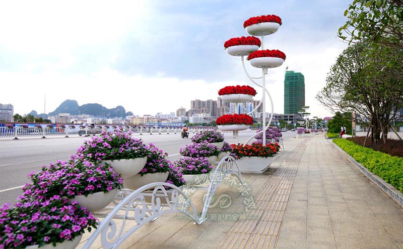 花箱、花架、花盆的施工需要注意哪些事項